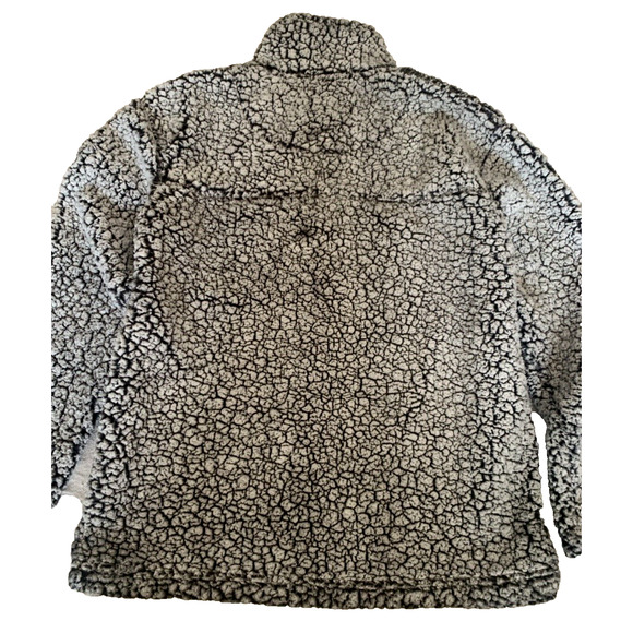 Park City Boxercraft Sherpa Pullover Womens Small 1/4 Zip Soft Fuzzy Sweatshirt - Picture 5 of 13